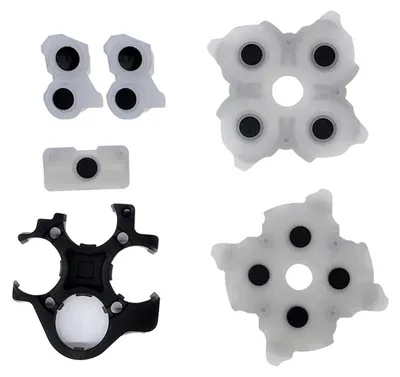 Produktbild von Controller Conductive Gummi Pad Set für Playstation 5 PS5 controller V3.0 BDM-030 / 040