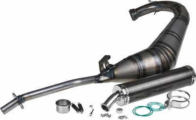 Produktbild von Auspuffanlage Giannelli Strada mit Zulassung, Carbon für Cagiva Mito 125 94-06