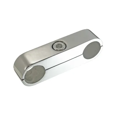 Produktbild von Edelstahl Haltegriffverbinder, 22mm, 106mm AISI316/A4