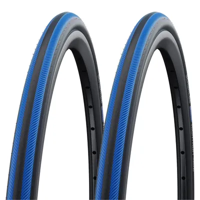 Produktbild von 2x Schwalbe 25-540 RightRun 25-540 blau/schwarz Rollstuhlreifen K-Guard 24x1.00