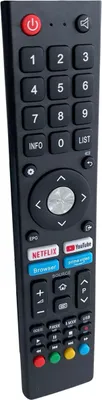 Produktbild von Ersatz Fernbedienung für ChiQ TV GCBLTV02ADBBT und GCBLTV02BDBIR