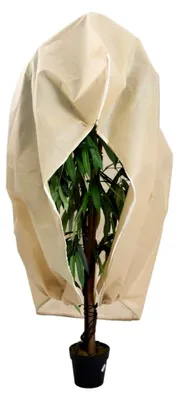 Produktbild von Wintervlies mit Reißverschluss 10 STK. 70 g/m² 2,36x2 m, Gartenvlies, Polstervlies, Vlies Garten, Rasenschutzgitter, Pflanzen-Schutzhaube