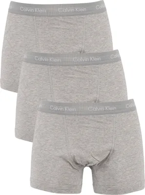 Produktbild von Calvin Klein Herren 3 Packungsstämme, Grau XL