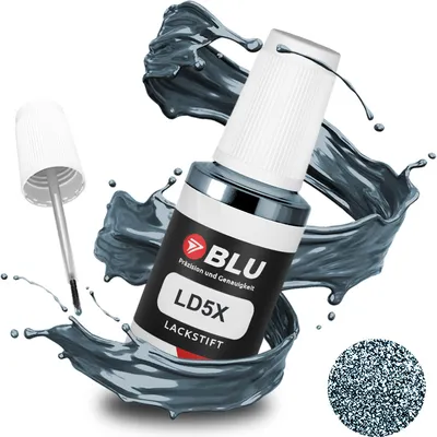 Produktbild von BLU Auto Lackstift Blau kompatibel für Volkswagen LD5X Trendblue | Auto Lack Reparatur Ausbesserungslack