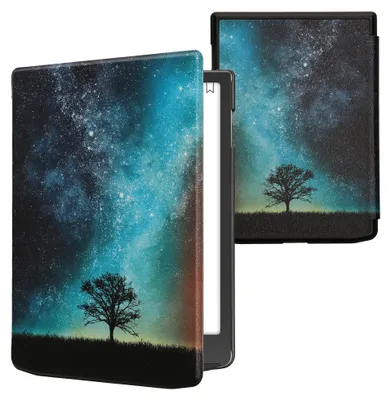 Produktbild von kwmobile Schutzhülle für Pocketbook InkPad 4 / Color 3 / Color 2 / Vivlio InkPad 4 / InkPad Color 3 Hülle - eReader Flip Case mit Auto Sleep Funktion