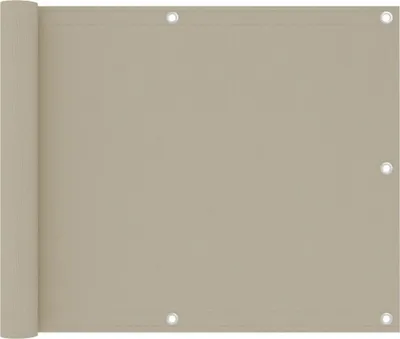 Immagine prodotto di Schermo da balcone 75x300 cm in tessuto oxford beige