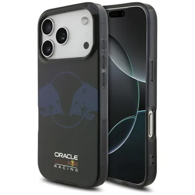 Image de RED BULL case for IPHONE 17 Pro compatible with MagSafe RBHMP17L24HIDBV (IML Transparent PC Two Bulls) navy