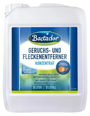 Produktbild von Bactador Enzymreiniger Konzentrat 5L - Geruchsentferner & Fleckenentferner