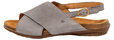 Image de El Naturalista Sandales pour Femme N5558 NOBUCK LAVADO DENIM / WAKATAUA Couleur Bleu