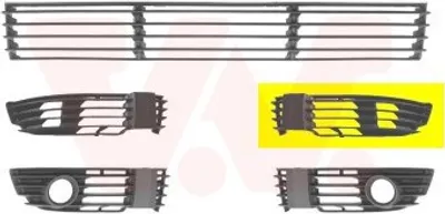 Produktbild von VAN WEZEL Lüftungsgitter Grill Stoßfänger für VW PASSAT Variant (3B6)