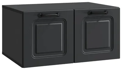 Immagine prodotto di vidaXL Mobile TV da parete Nero 59,5 x 41 x 30 cm