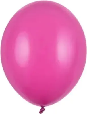 Produktbild von 100 Stk. Luftballon Ø12cm "Uni Pastell" | Hot Pink