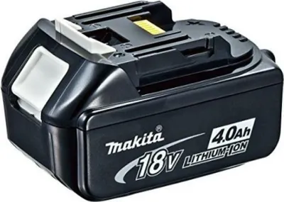 Produktbild von Makita 197265-4, Akku, Lithium-Ion (Li-Ion), 4 Ah, 18 V, Makita, Schwarz