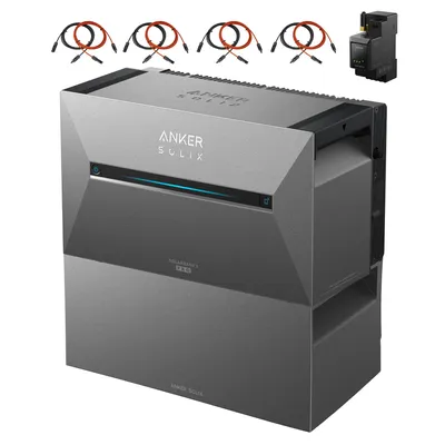 Produktbild von Anker SOLIX Solarbank 3 E2700 Pro Balkonkraftwerk mit BP2700*1、Smart Meter und Solarkabel*4 set、mit Smart AI Eigenschaften