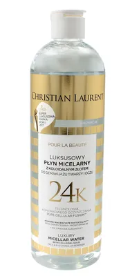 Produktbild von Cristian Laurent Luxury Micellar Water with Colloidal Gold Face and Eyes Make up Remover 16.9oz