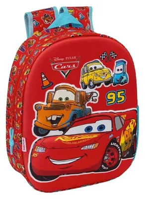 Zdjęcie produktu dla Plecak Disney Cars 3D, 33 cm