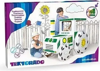 Produktbild von Tektorado 0044 Traktorrrrr Kartonspielzeug, Mehrfarbig, Einheitsgröße