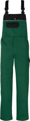 Produktbild von beb HANDWERK Herren Latzhose CLASSIC Polyestermix Grün/Schwarz 48