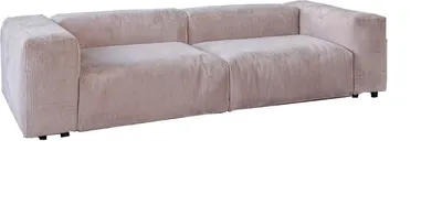 Produktbild von KAWOLA Sofa MIA Modulares Sofa 6-tlg. Cord taupe