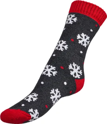 Produktbild von Thermo Flake Socken Grau - 43-46 - Grau,Weiß