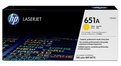 Zdjęcie produktu dla HP 651A Gelb LaserJet Tonerpatrone