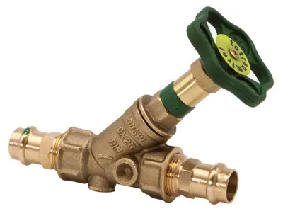 Image de Robinet de sécurité KFR, raccordement par filetage intérieur ou par soudure, acier inoxydable, DN20, pression 18 bars, DVGW