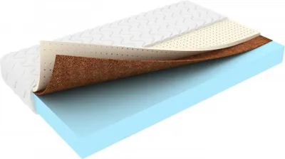 Obrázok produktu pre Detský matrac LUX COMFORT PATTI 160x80x12 cm - pena/kokos/latex