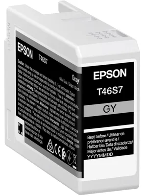 Produktbild von Epson Tintenpatrone gray T 46S7 25 ml Ultrachrome Pro 10
