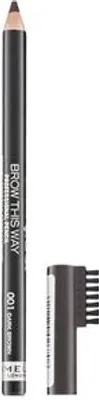 Produktbild von Rimmel Professional Eyebrow Pencil, Braun, Dark Brow, 1,4 g, HYDROGENATED PALM KERNEL GLYCERIDES, HYDROGENATED VEGETABLE OIL, HYDROGENATED PALM GLYCERIDES,..., 1 Stück(e), 40 mm