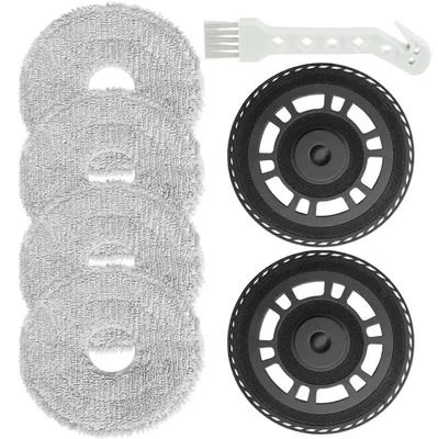 Wischpads und Halter, 6-teilig, für Dreame Roboter