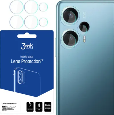 Zdjęcie produktu dla 3MK Lens Protect Poco F5Ochrona na obiektyw aparatu 4szt