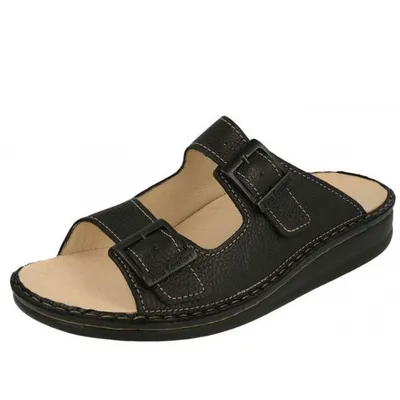 Produktbild von Finn Comfort Herren Pantolette in Schwarz, Größe 45