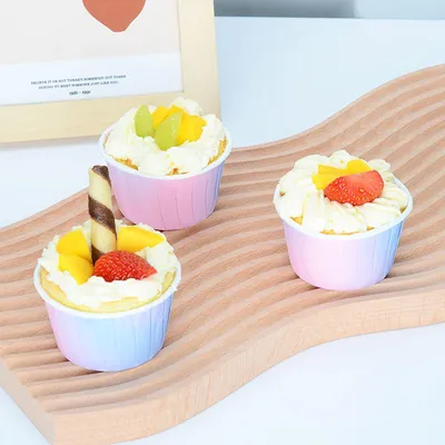 Obrázok produktu pre Formičky na muffiny, papierové, 50 kusov, malé, na pečenie