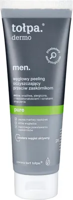 Produktbild von TOŁPA Dermo Men Pure Anti-Mitesser-Reinigungs-Carbon-Peeling 100 ml
