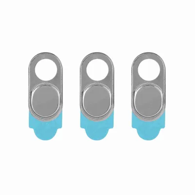 Obrázok produktu pre 3 kusy Kovový kryt objektívu fotoaparátu Ochrana súkromia Nálepka Webcam Cover pre smartfóny Tablety