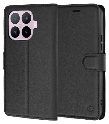 Produktbild von Techsuit - Lederbuchhülle - Xiaomi 17T - Schwarz