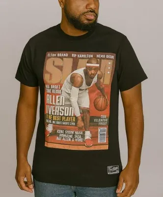 Obrázek produktu pro Tričko Mitchell & Ness BMTRINTL1752-P76BLCKAI pro Pánské