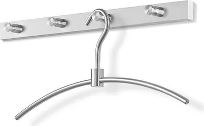 Produktbild von ZACK Accolo Garderobe 41x6x4 cm Edelstahl