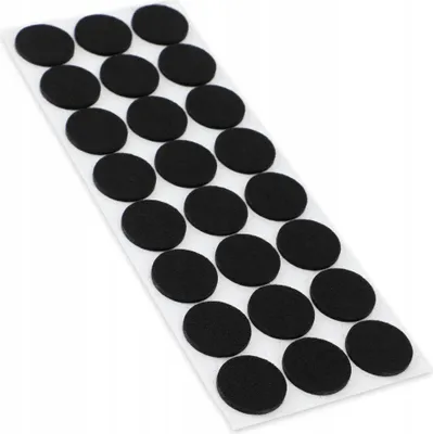Produktbild von KADAX 24x Filzgleiter für Möbel, Stühle, selbstklebend, Set dick