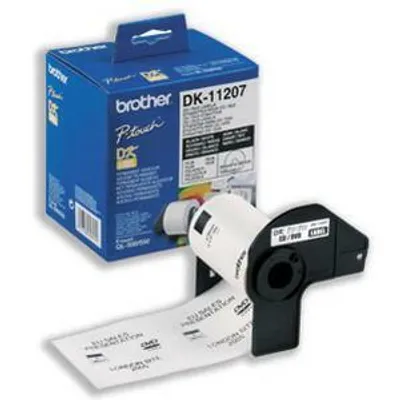 Produktbild von Brother CD/DVD-Etiketten Film 100 St./Rolle 58 mm DK-11207