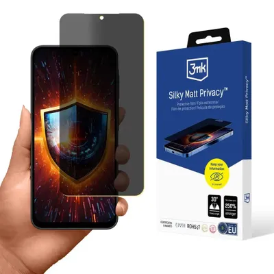 Image de Protecteur d'écran 3mk Silky Matt Privacy pour Samsung Galaxy A17 5G