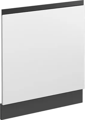 Produktbild von Frontblende Vicco R-Line Weiß 59.6 cm J-Shape, ohne Arbeitsplatte, Model 39539