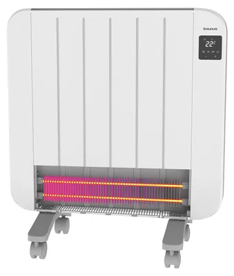 Image de Radiateur électrique 1500w blanc - Taurus - NEPAL 1500 -