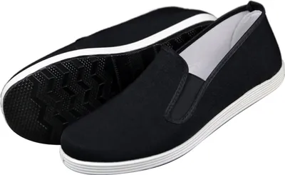 Produktbild von 1 Paar Herren Traditionelle Chinesische Kung Fu Baumwollstoffschuhe Tai-Chi Kampfkunst Trainingsturnschuhe Atmungsaktive tragbare Sportschuhe Morgengymnastikschuhe