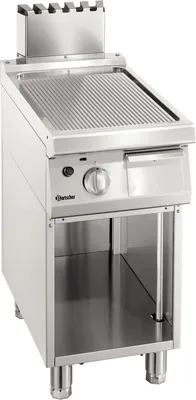 Produktbild von Bartscher Griddleplatte Gas 700,B400, gerillt