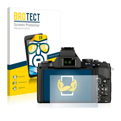 Produktbild von 2x Für Olympus OM-D E-M5 Schutzfolie BROTECT Displayschutz Display Schutz Folie Klar Transparent