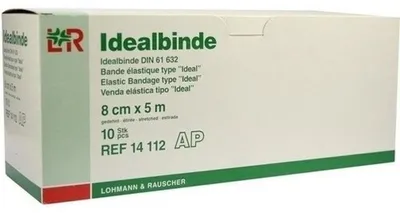Produktbild von IDEALBINDE Lohmann 8 cmx5 m m.Schlingk.