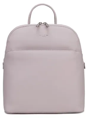 Obrázok produktu pre Dámsky Batoh z Veganskej Kože so Stredným Zipsom Minimalistický Elegantný Dizajn Black B ONE 26x29x12 cm