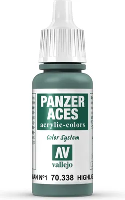 Produktbild von Vallejo 70.338, Blau, Acrylfarbe, Flüssigkeit, 17 ml, 1 Stück(e)