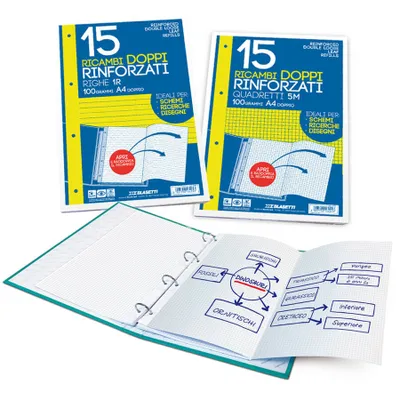 Obrázek produktu pro Blasetti 6423 papír na sešity 210 x 297 mm (A4) 15 listů